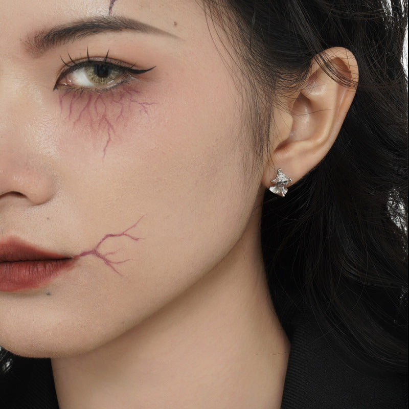 Little Ghost - Hat Ghost Earcuffs