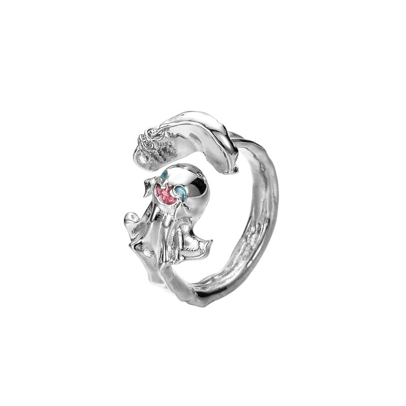 Little Ghost -  Hat Ghost Ring