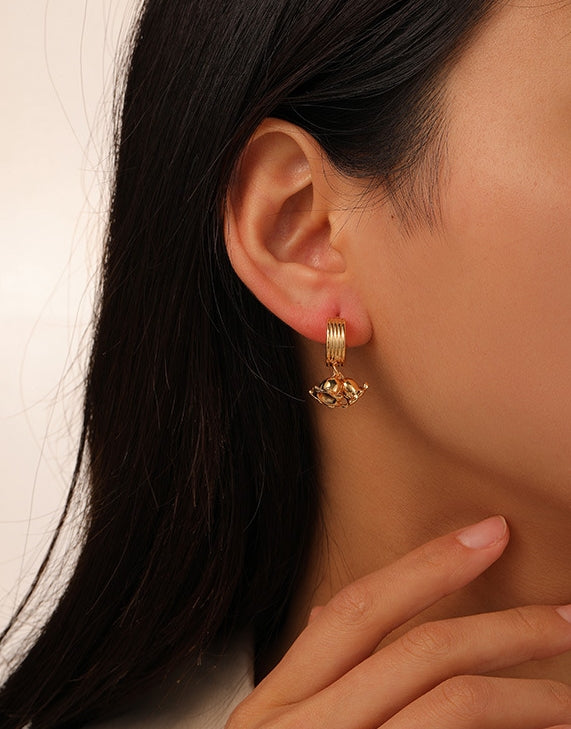 Lily of the Valley Mini Earrings